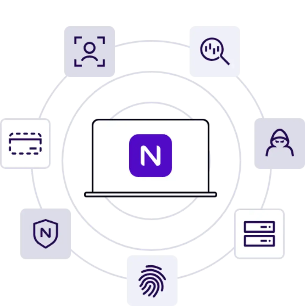 Illustration of AI-assisted fraud prevention for digital onboarding